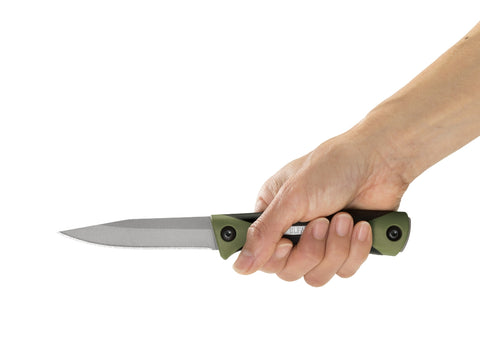 SANGA Bushcraft Knife, Olive