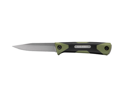 SANGA Bushcraft Knife, Olive