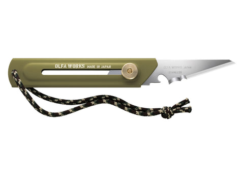 Utility Camp Knife, Olive