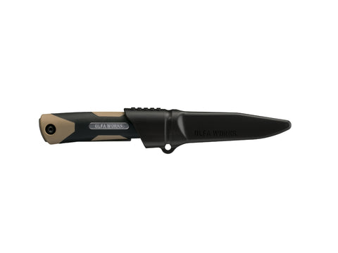 SANGA Bushcraft Knife, Sand