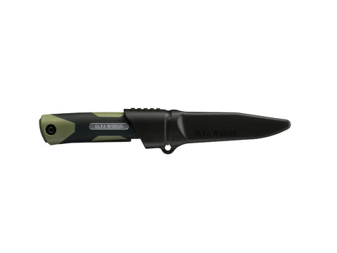 SANGA Bushcraft Knife, Olive