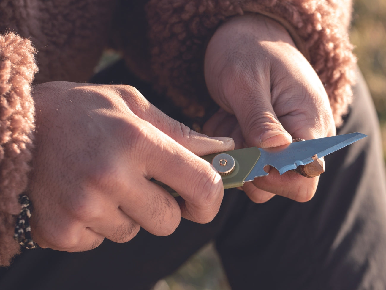 Utility Camp Knife, Sand