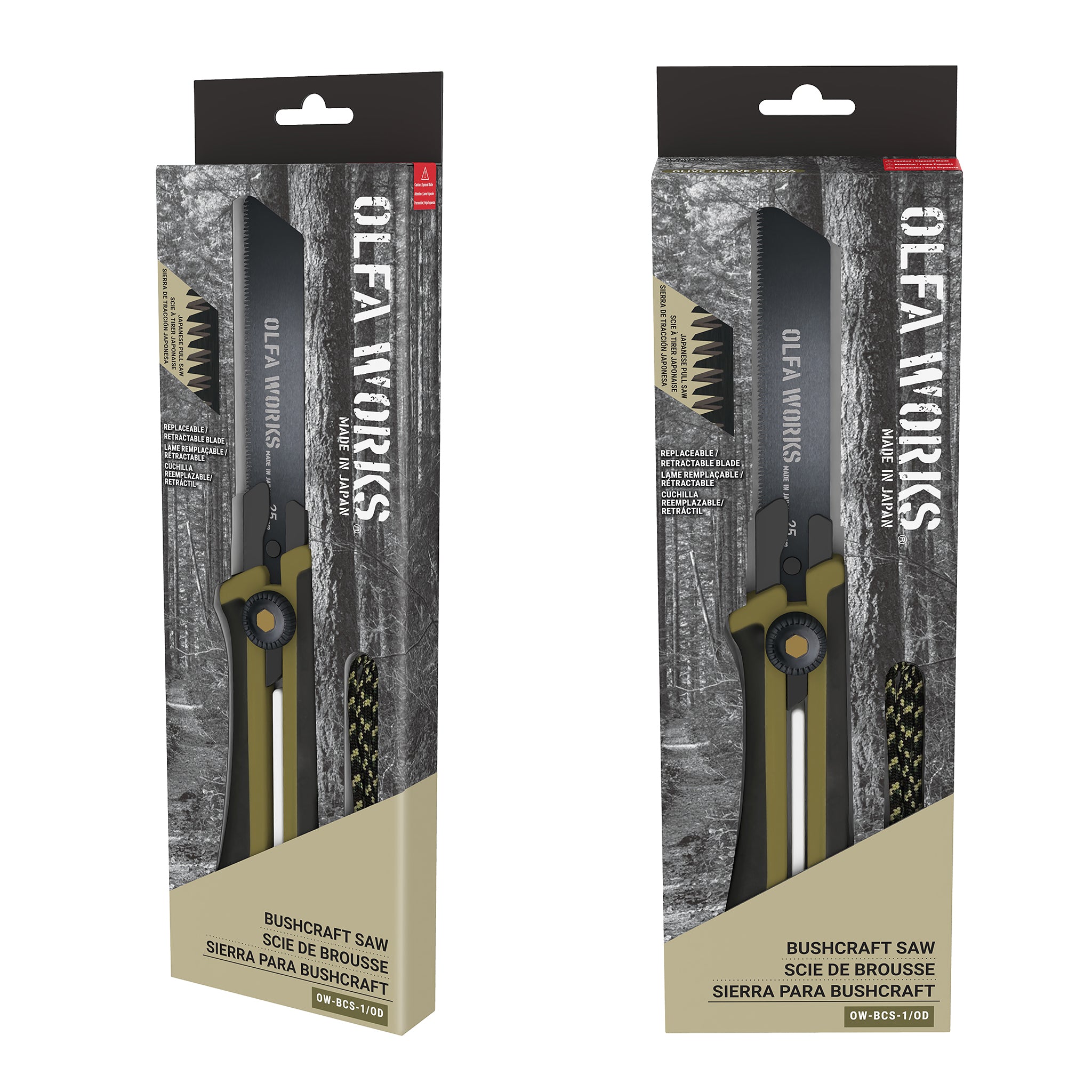 Bushcraft Saw, Olive – OLFA WORKS