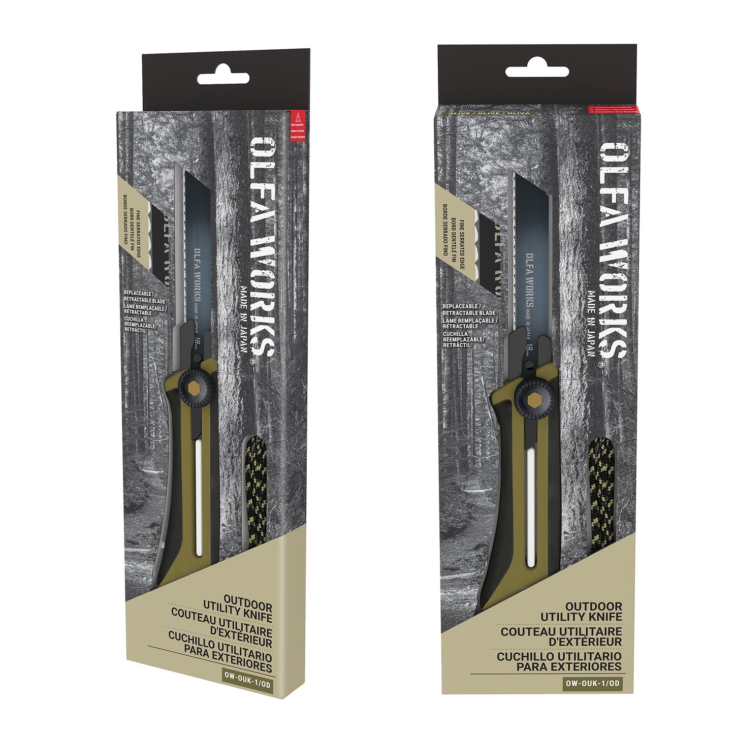 Outdoor Utility Knife, Olive